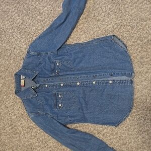 Levi's Classic Blue Denim Shirt